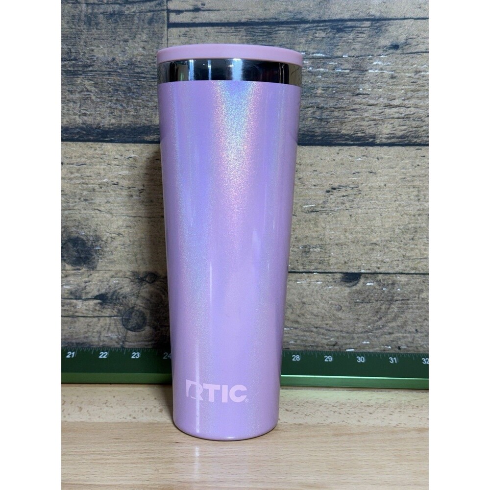 🔥RTIC Tumbler Lavender Glitter– Ceramic Lined, Spill-Resistant Lid (20 oz) NEW